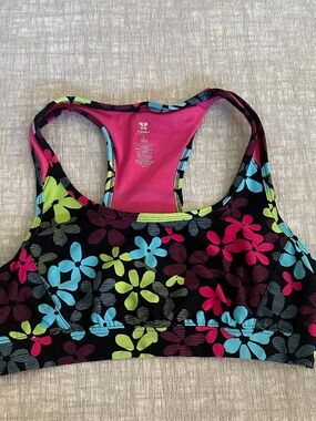 Old Navy Floral Racerback Sports Bra